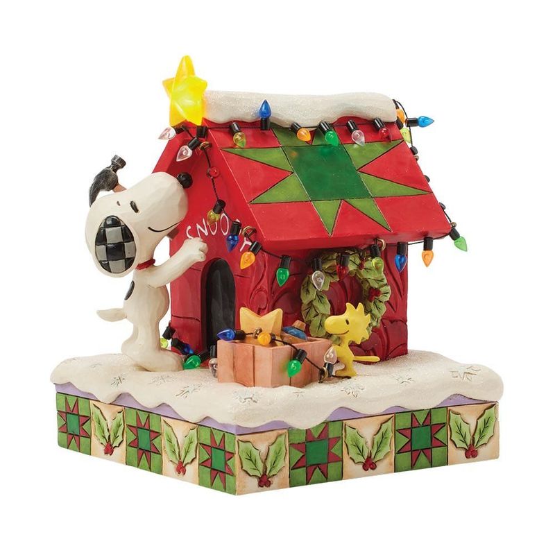 Snoopy & Woodstock dekorieren Hütte "Prize-worthy christmas"