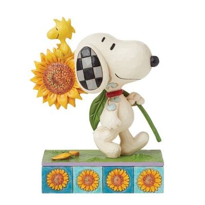 Snoopy & Woodstock with Sunflower Snoopy & Woodstock with Sunflower "Sunsational friendship"