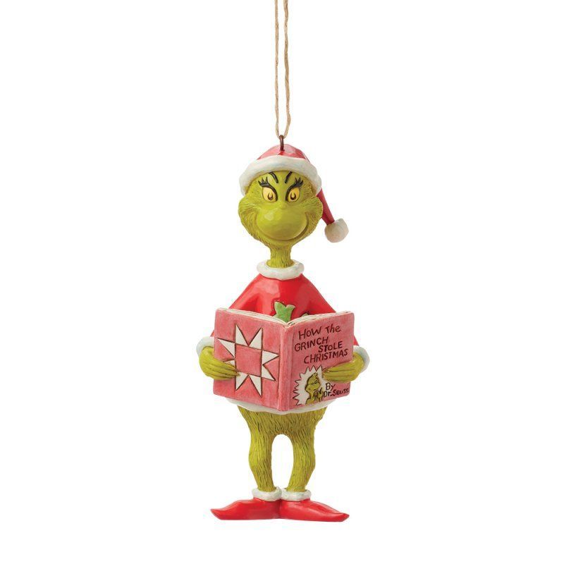 The Grinch hanging ornament "How the Grinch stole christmas"