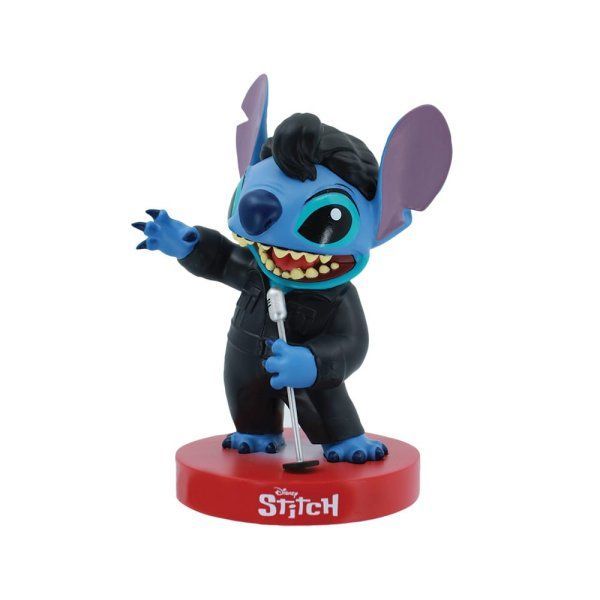 Disney Grand Jester Stitch als Elvis in schwarzem Leder