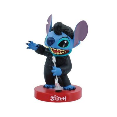Disney Grand Jester Stitch als Elvis in schwarzem Leder Disney Grand Jester Stitch als Elvis in schwarzem Leder