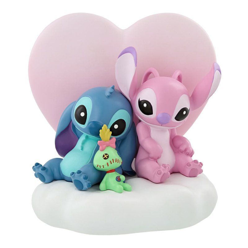 Disney Grand Jester Stitch & Angel leuchtendes Herz