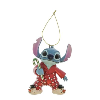 Disney Traditions Baumanhänger Stitch im weihnachtlichen Pyjama