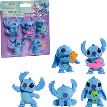 Disney 5er-Set Mini-Figuren Stitch