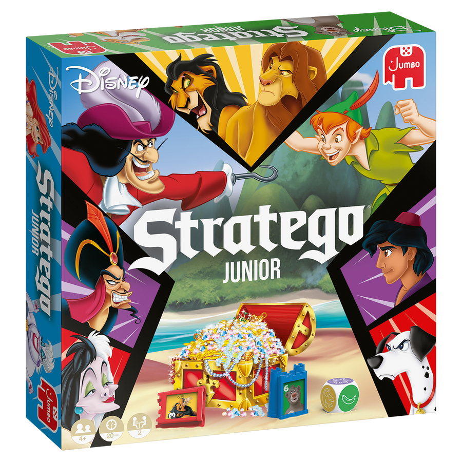 Jumbo Spiele 19803 - Disney Stratego junior