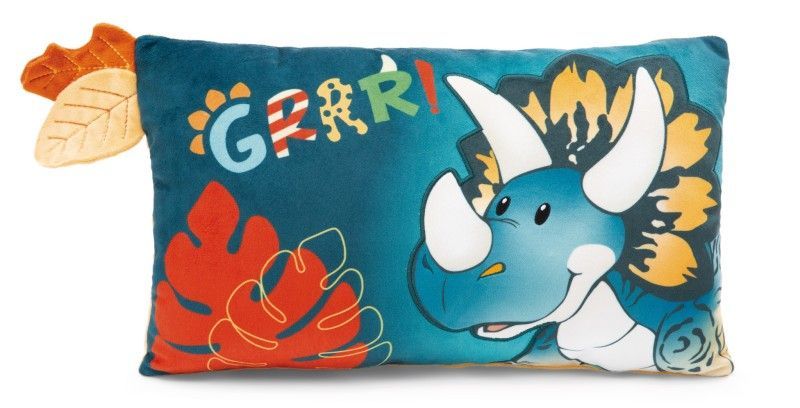 Nici Plüschkissen Dino - Ceratupsy