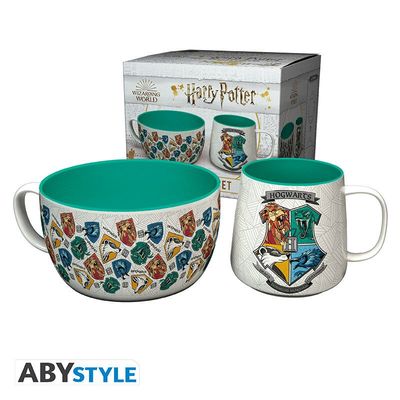 Harry Potter Frühstücksset Hogwarts Häuser Harry Potter Frühstücksset Hogwarts Häuser