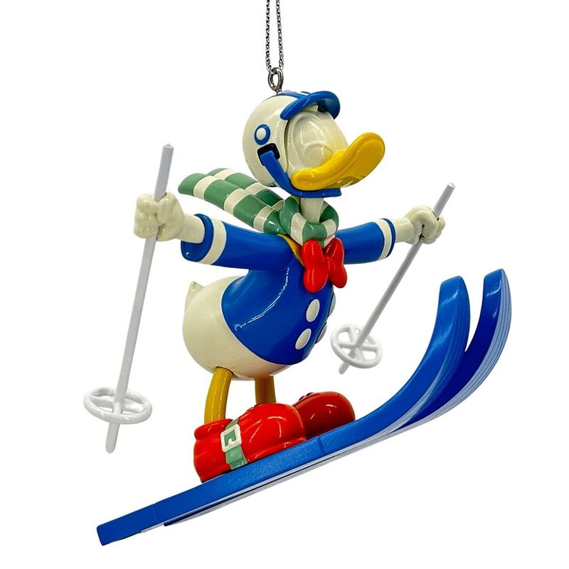 Disney Baumschmuck Donald Skifahren