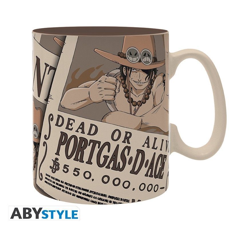 One Piece Tasse Ace One Piece Tasse Ace"Wanted"