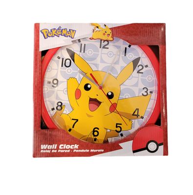 Pokémon Wanduhr Pikachu
