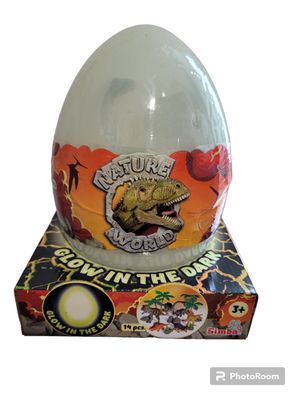 Nature World Dino Spielset nachtleuchtend
