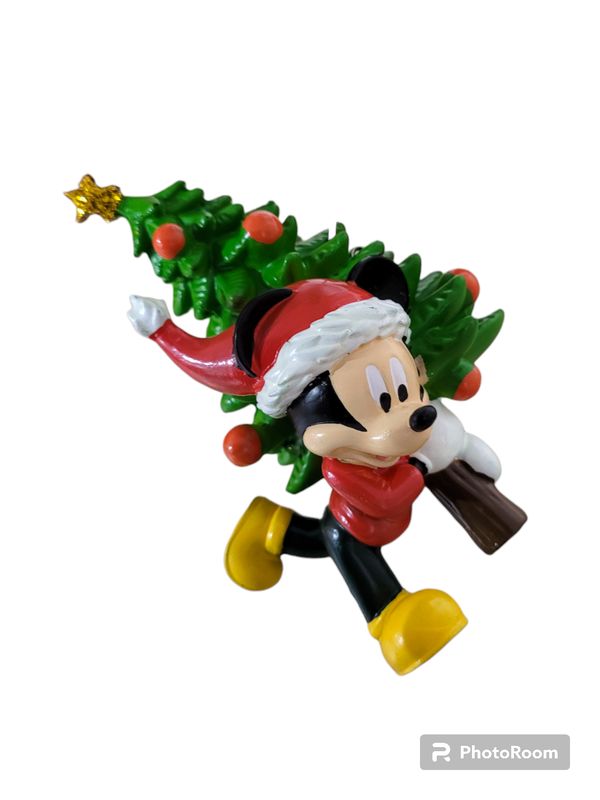Disney hanging ornament Mickey with christmas tree