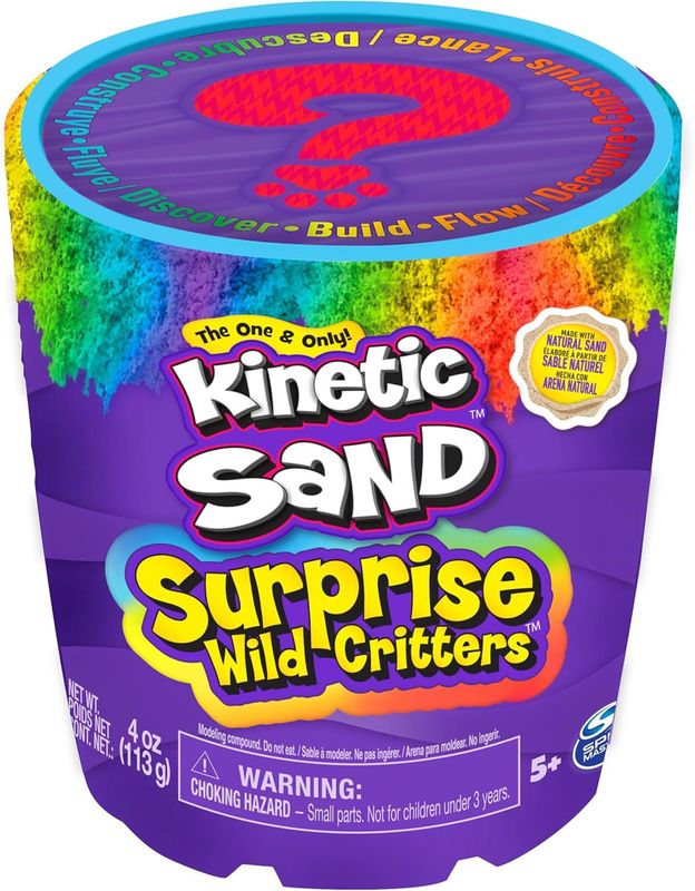 Kinetic Sand Surprise - Wild critters