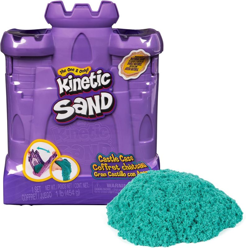Kinetic Sand Burg-Koffer
