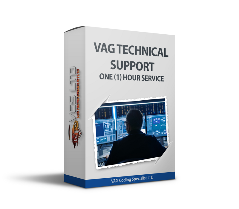 VAG Technical Support One (1) Hour Service (GeKo Users) ODIS | Engineering | VCP VAG Technical Support One (1) Hour Service (GeKo Users) ODIS | Engineering | VCP