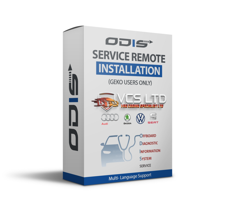 ODIS Service V25.0.2 Remote Install & Tech Support Setup - VAS 6154/A/B | J2534 (GeKo / GRP Users Only)