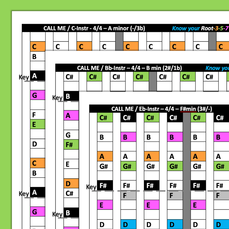 CALL ME !*(1) 2C2M2 / C-Bb-Eb-Instruments