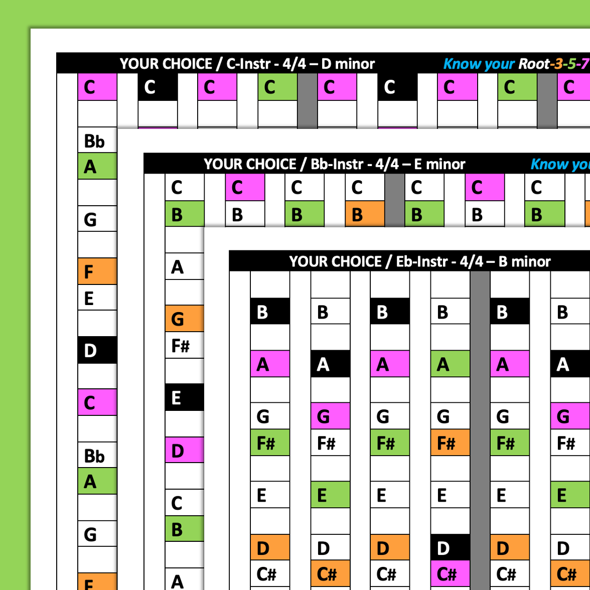 YOUR CHOICE (1) 3C2M2 / C-Bb-Eb-Instruments