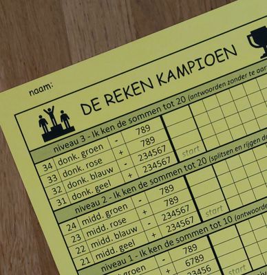 De Reken-Kampioen - NL