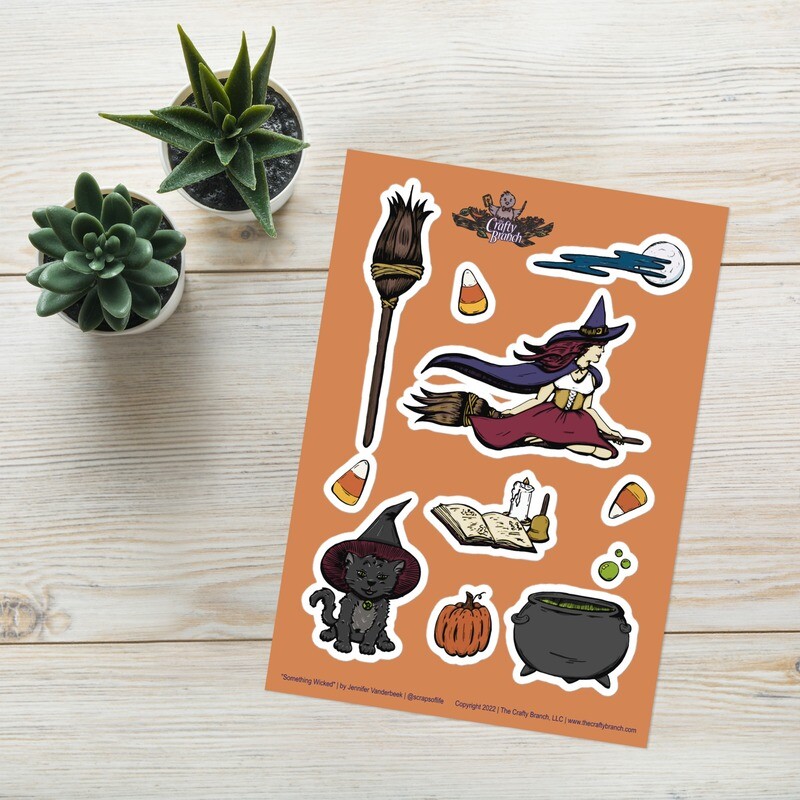 Something Wicked Sticker Sheet