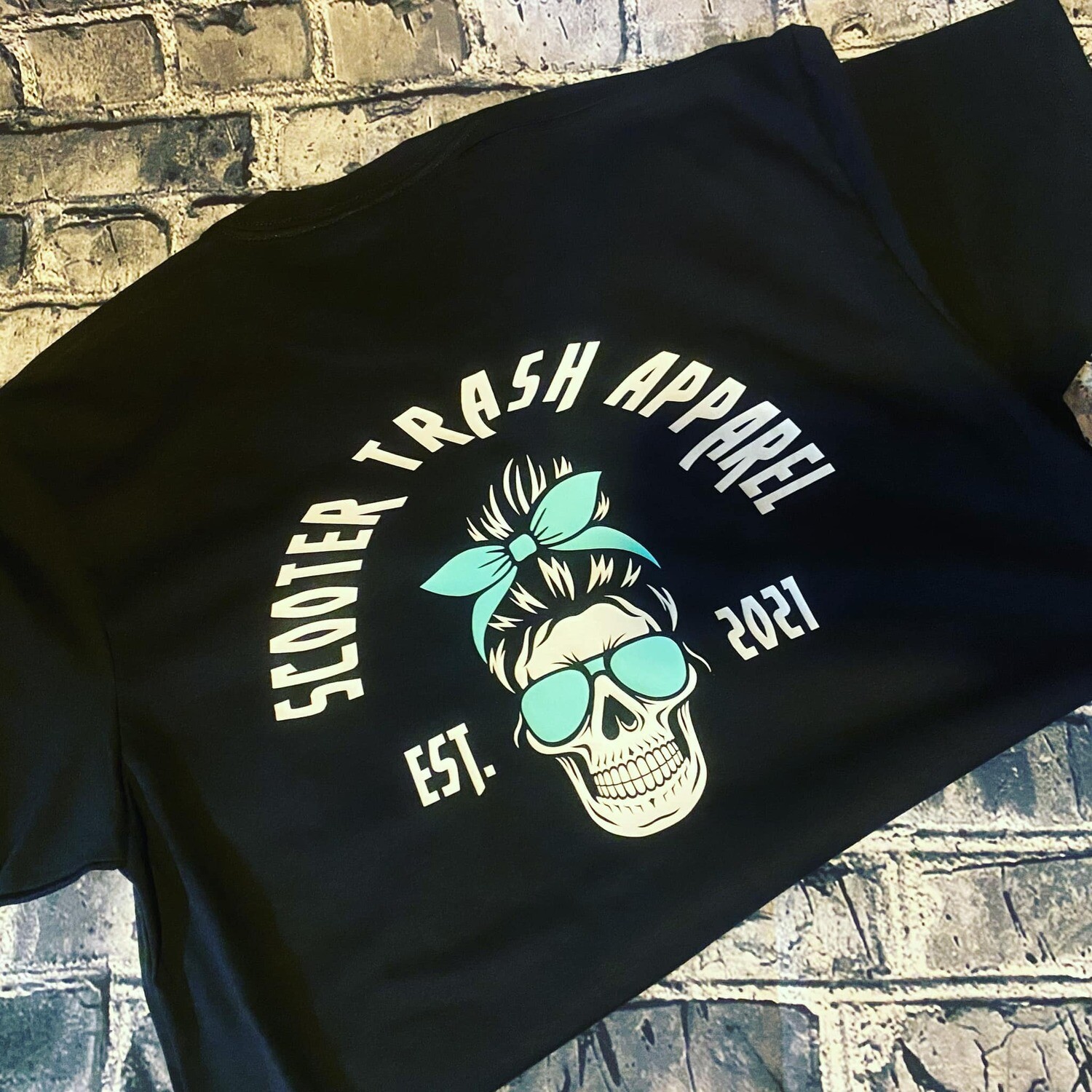 SCOOTER TRASH GIRL LOGO - T-SHIRT
