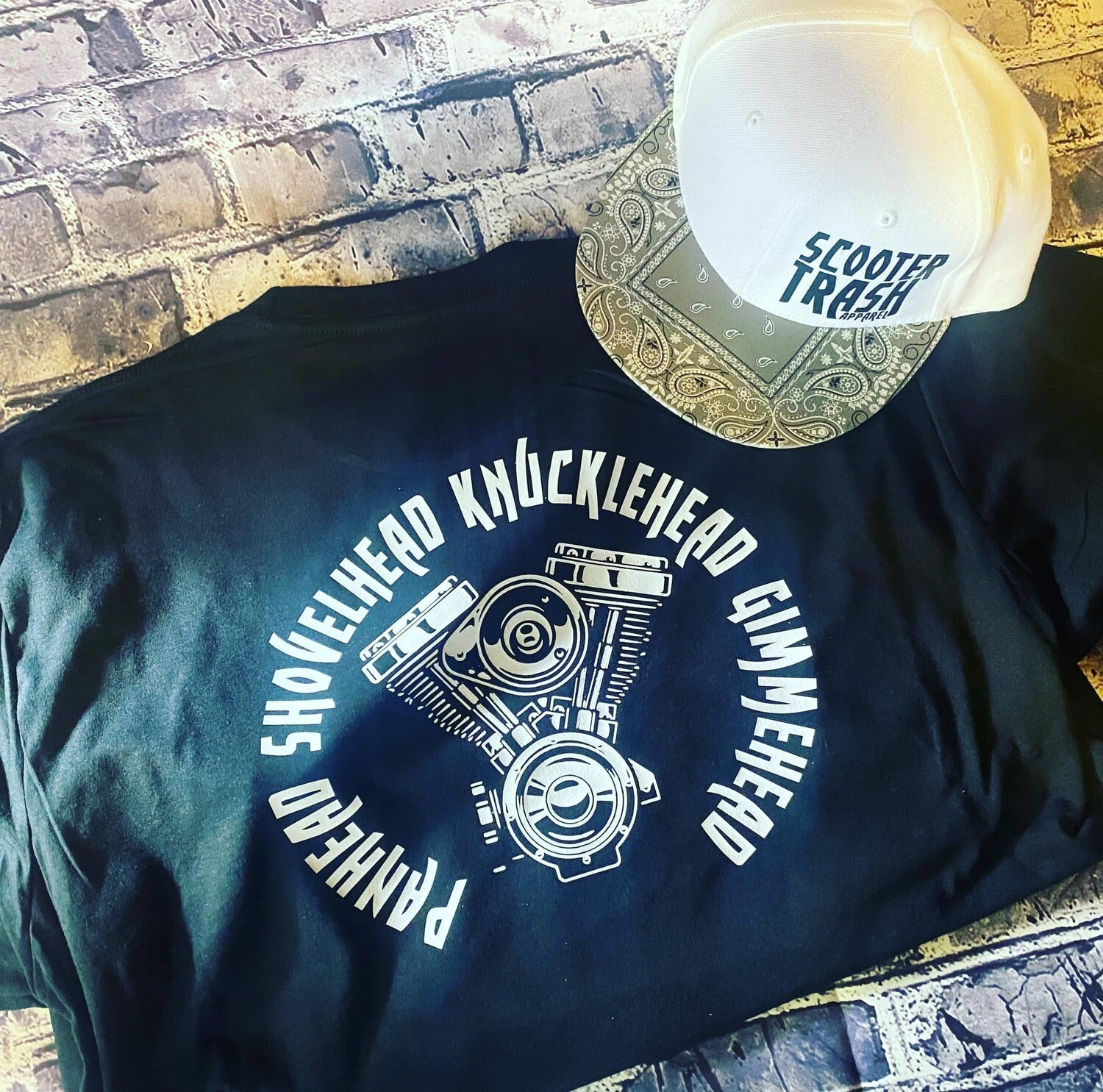 PANHEAD SHOVELEHEAD KUNCKLEHEAD GIMMEHEAD - T-SHIRT