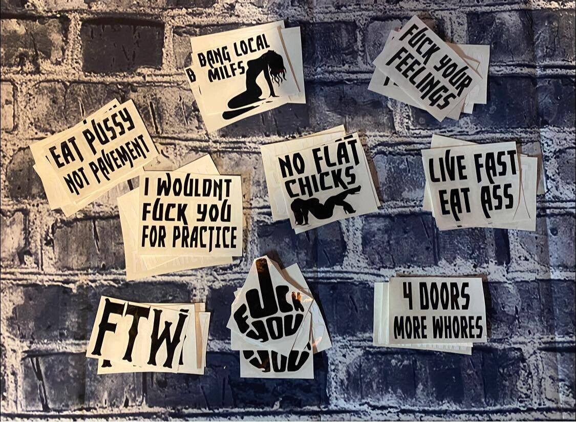STICKER PACK SET OF 9 3INCH STICKERS