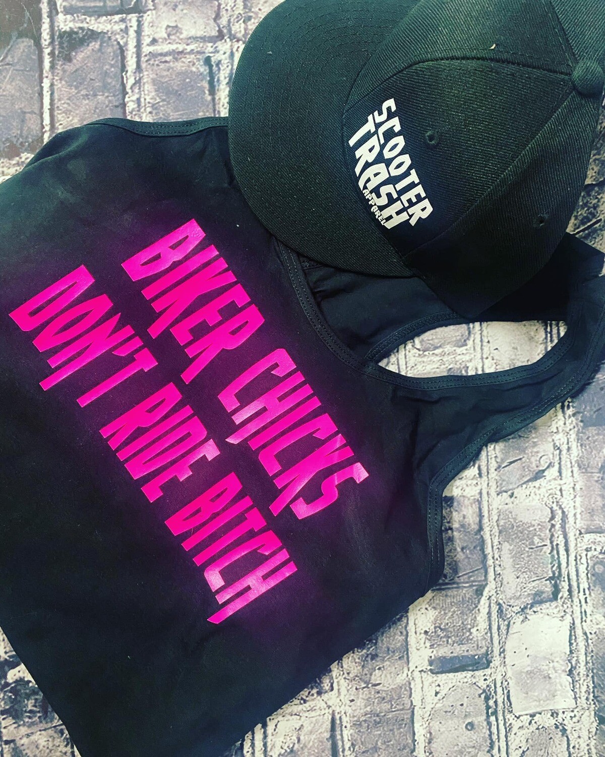 BIKER CHICKS DON&#39;T RIDE BITCH - TANK TOP