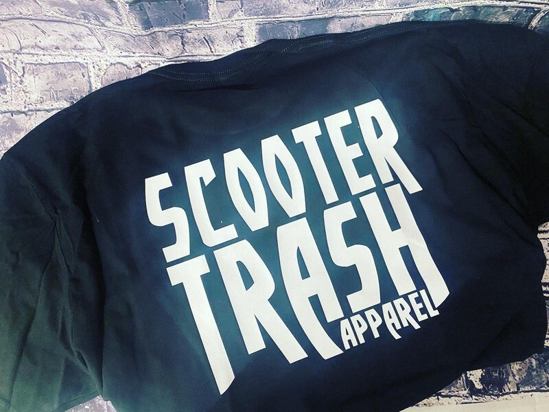 SCOOTER TRASH BLOCK - T-SHIRT