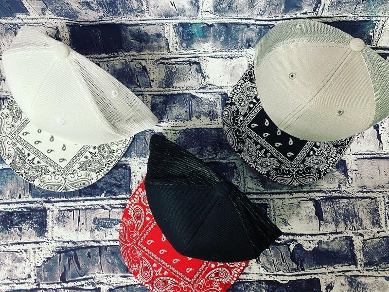 BUILD YOUR OWN BANDANA MESH BACK -SNAP BACK