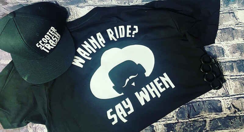 WANNA RIDE? SAY WHEN - DOC HOLIDAY - T-SHIRT