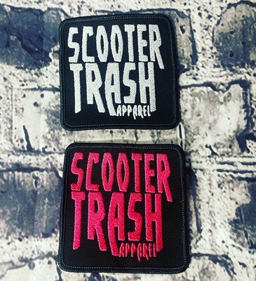 Scooter Trash Apparel - Patches - 3inches X 3inches