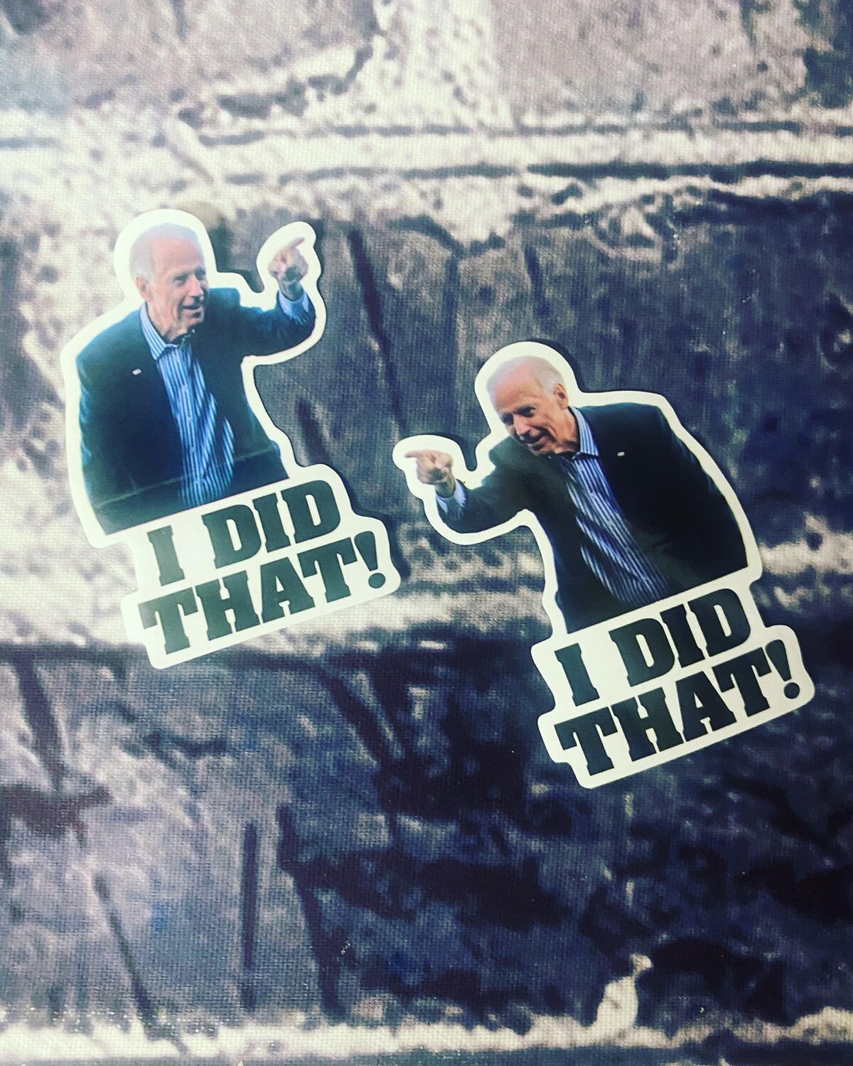 I DID THAT! JOE BIDEN (2INCH SET OF 10)- STICKERS