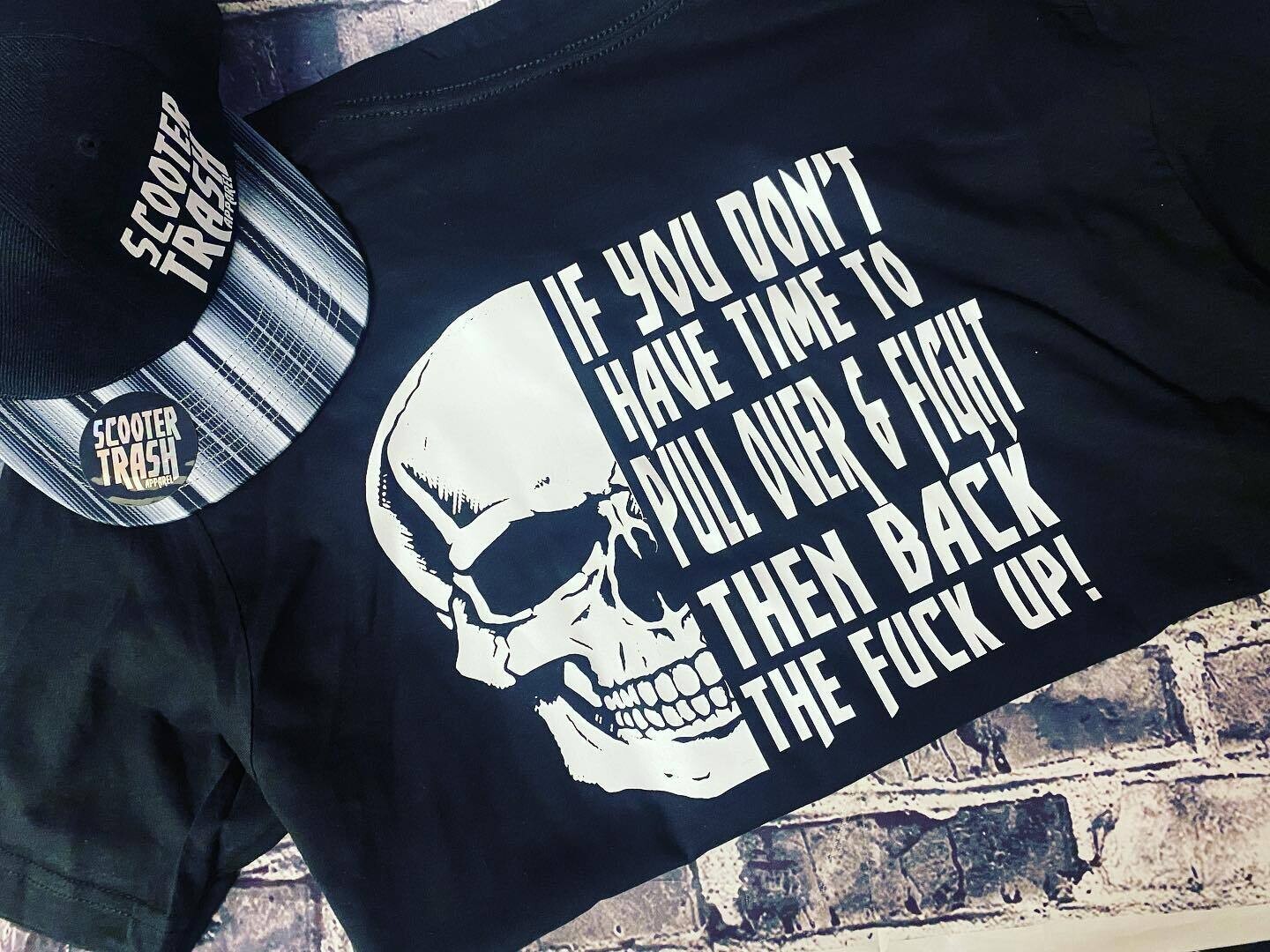 IF YOU DONT HAVE TIME TO PULL OVER &amp; FIGHT THEN BACK THE FUCK UP! - T-SHIRT