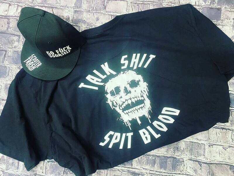 TALK SHIT SPIT BLOOD - T-SHIRT