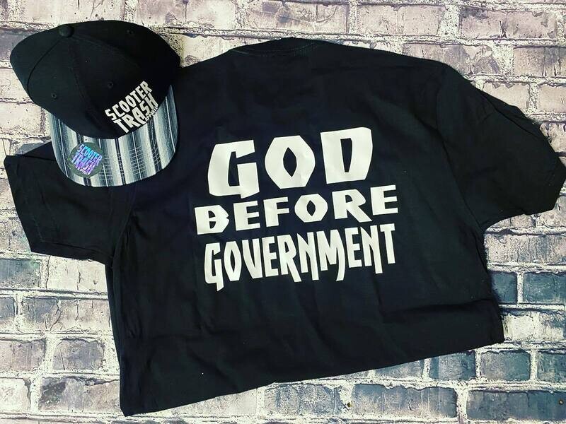 GOD BEFORE GOVERNMENT - T-SHIRT