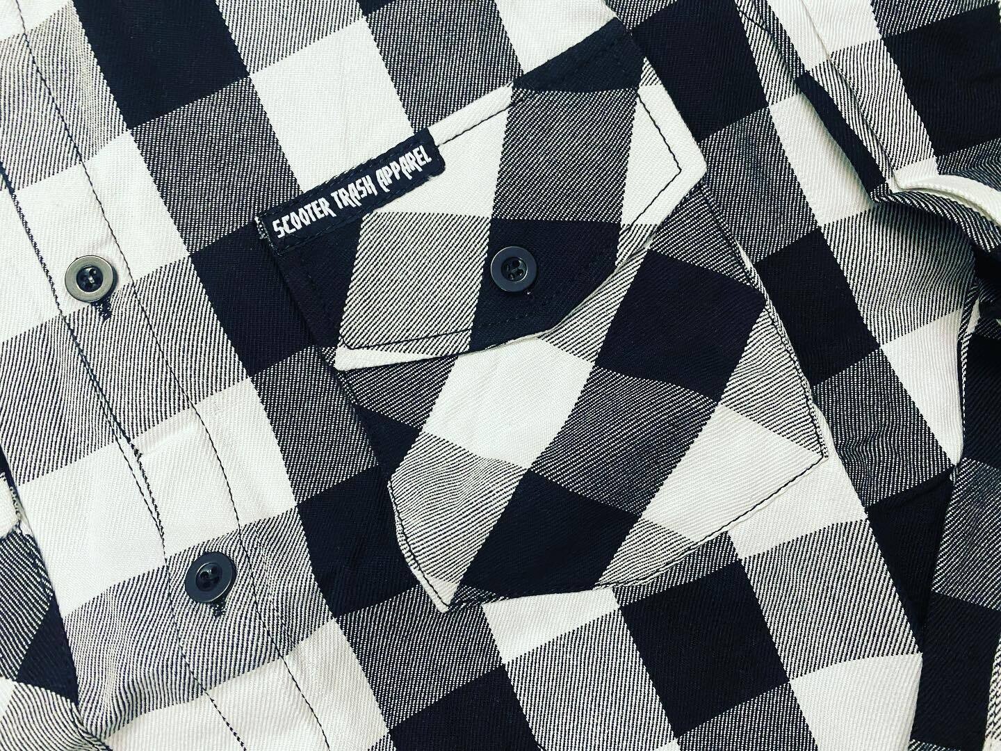 WHITE -  FLANNEL
