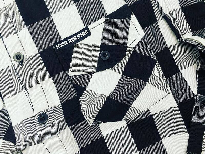 WHITE -  FLANNEL