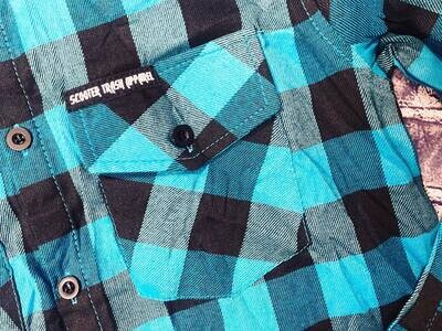 TEAL - FLANNEL