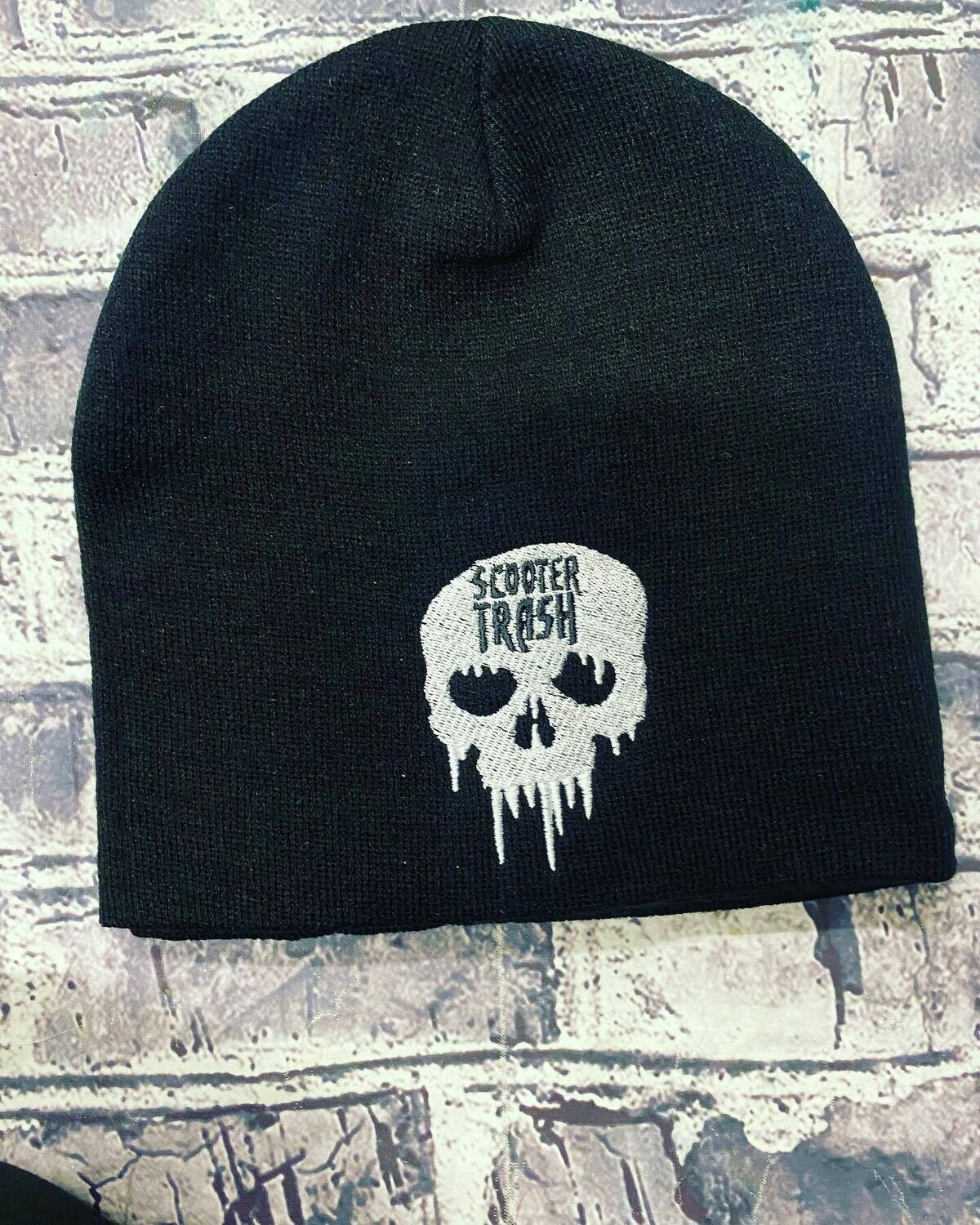 SCOOTER TRASH SKULL LOGO - BEANIE