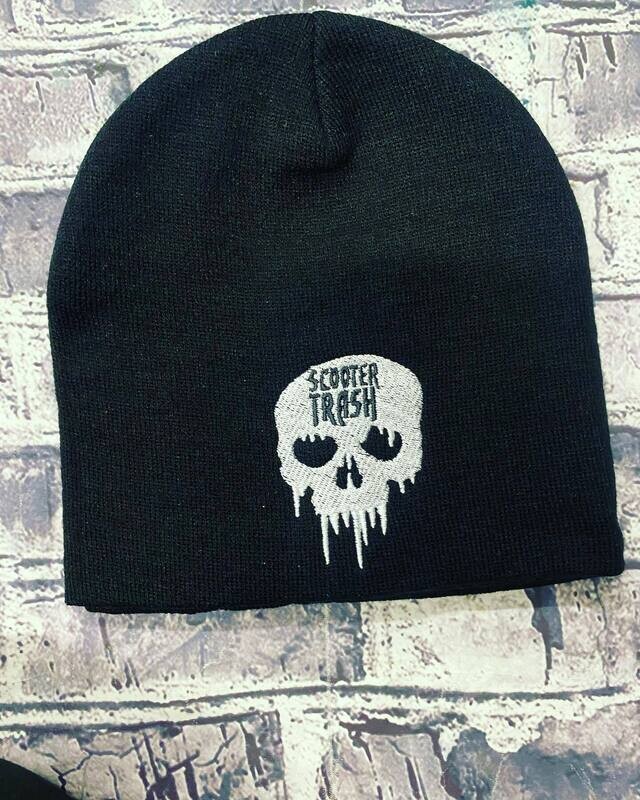 SCOOTER TRASH SKULL LOGO - BEANIE