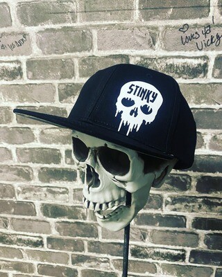 DRIPPING SKULL KIDS NAME - YOUTH SNAP BACK