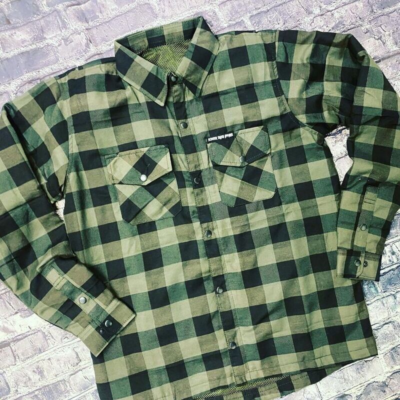 RIDING JACKET WITH PADS - GRAY FLANNEL