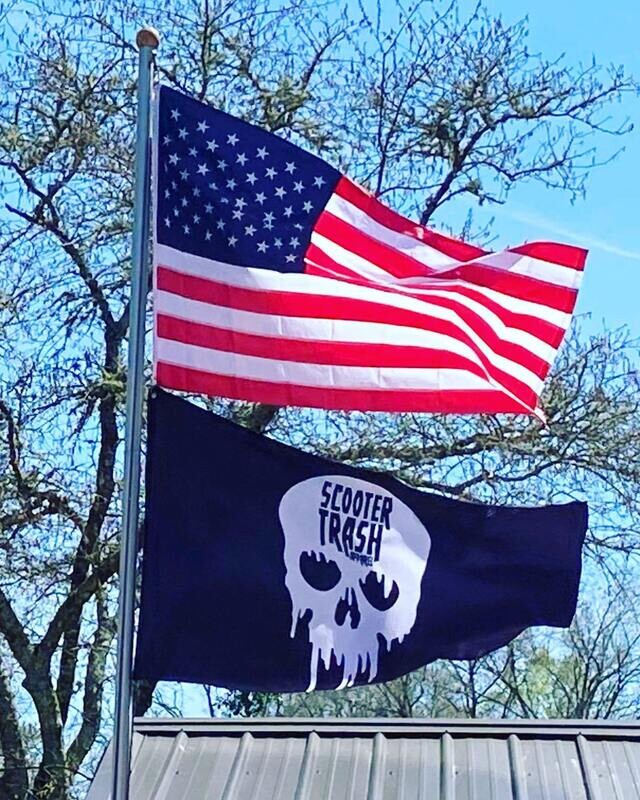 DRIP SKULL FLAG - 3x5 FOOT