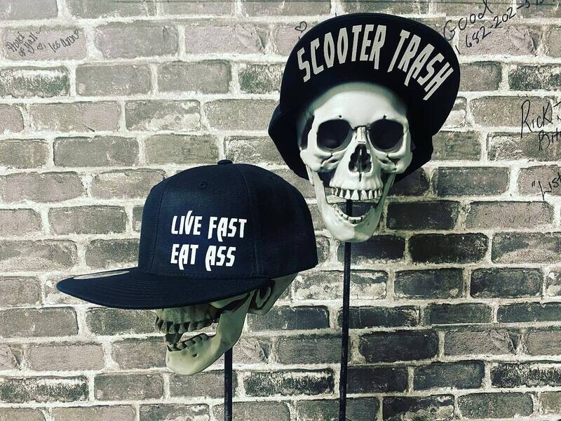 LIVE FAST EAT ASS - SNAP BACK