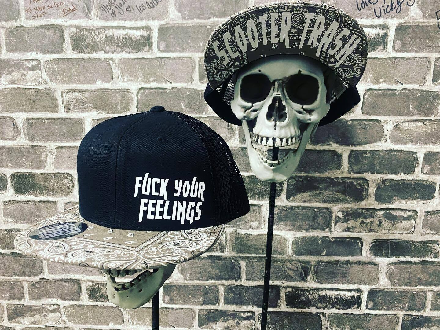 FUCK YOUR FEELINGS - BANDANNA - SNAPBACK