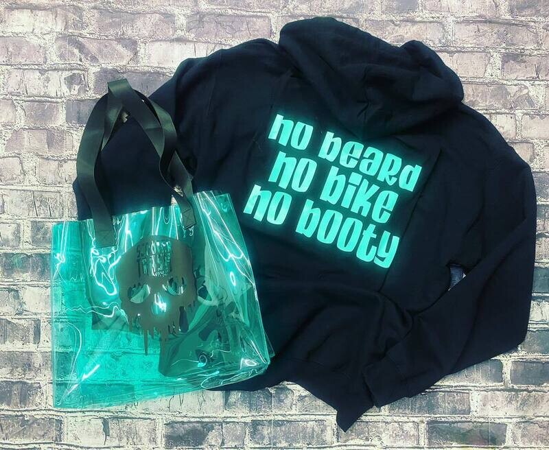 NO BEARD NO BIKE NO BOOTY - HOODIE