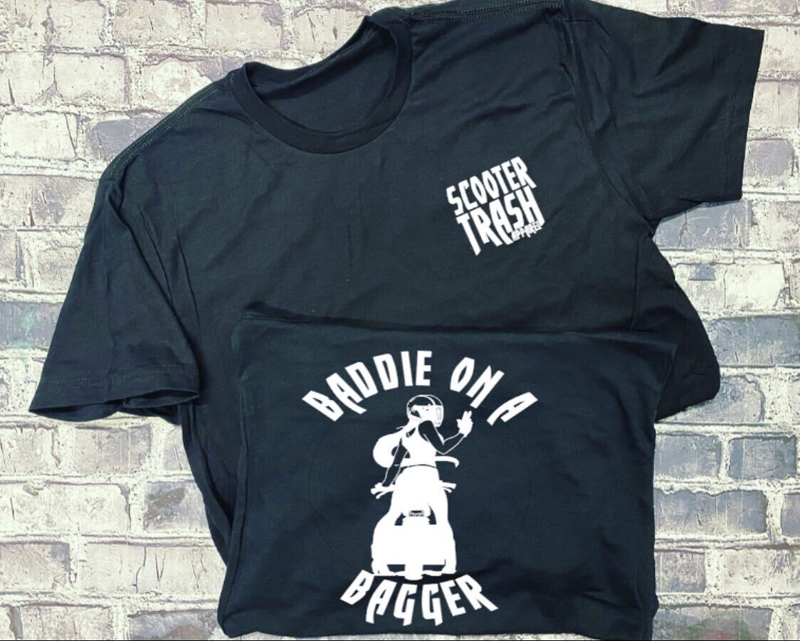 BADDIE ON A BAGGER T-SHIRT