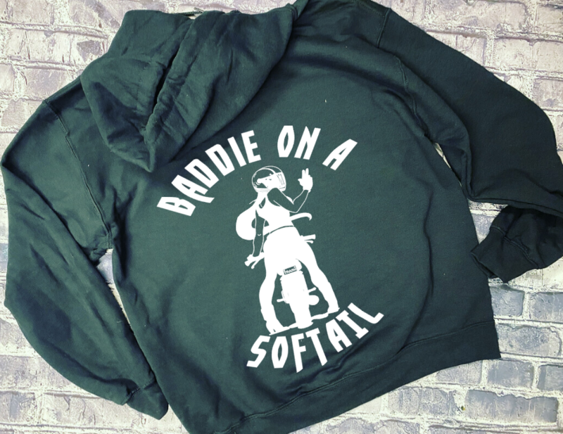 BADDIE ON A SOFTAIL - HOODIE