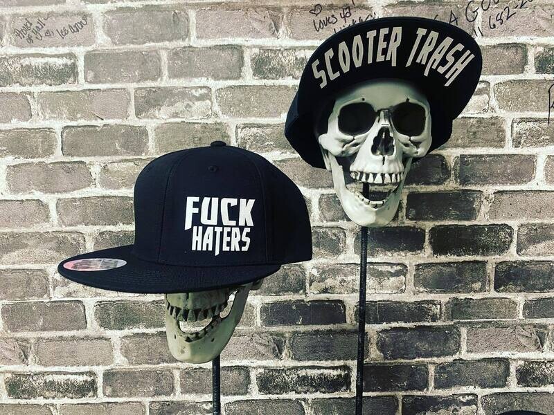 FUCK HATERS - BLACK -SNAP BACK